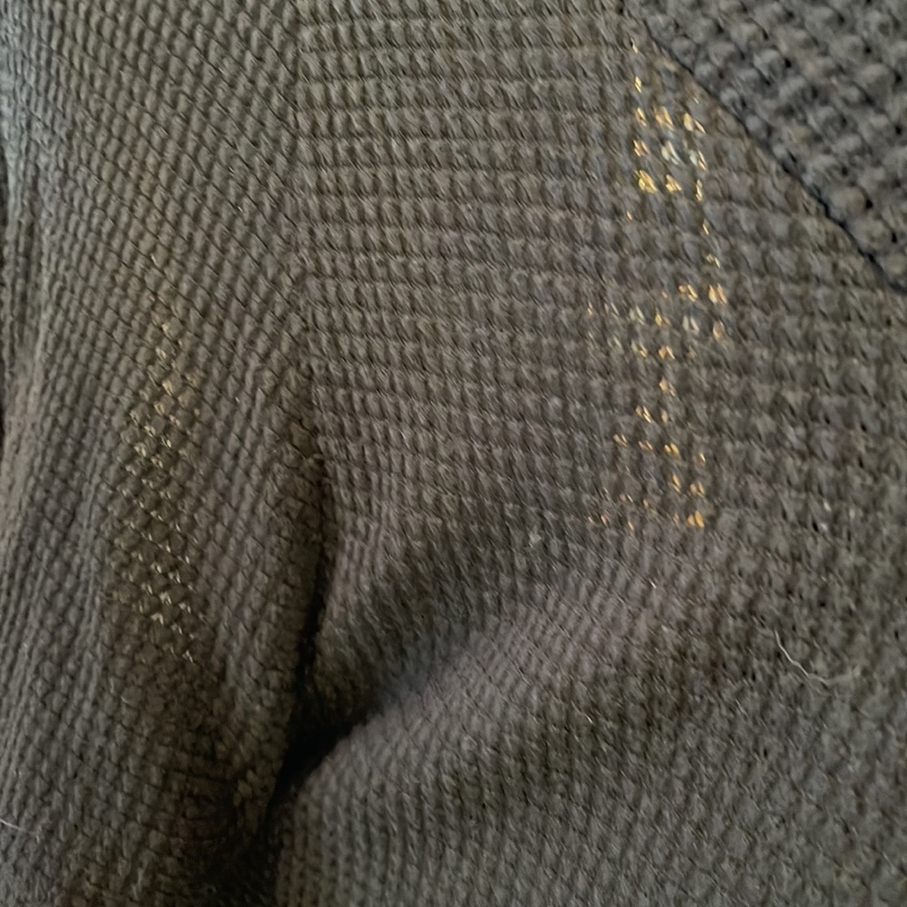 Status by Chenault Black Waffled Fabric Knit Cardigan. D4/A - Picture 3 of 11